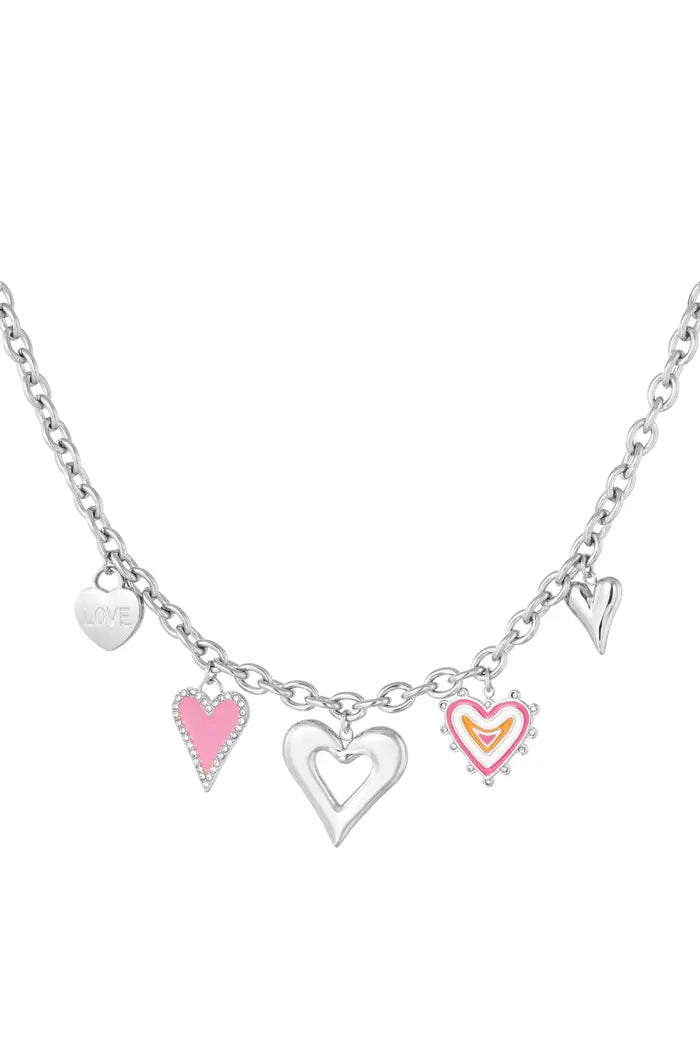 COLLIER CHARMS LOVE TO LOVE