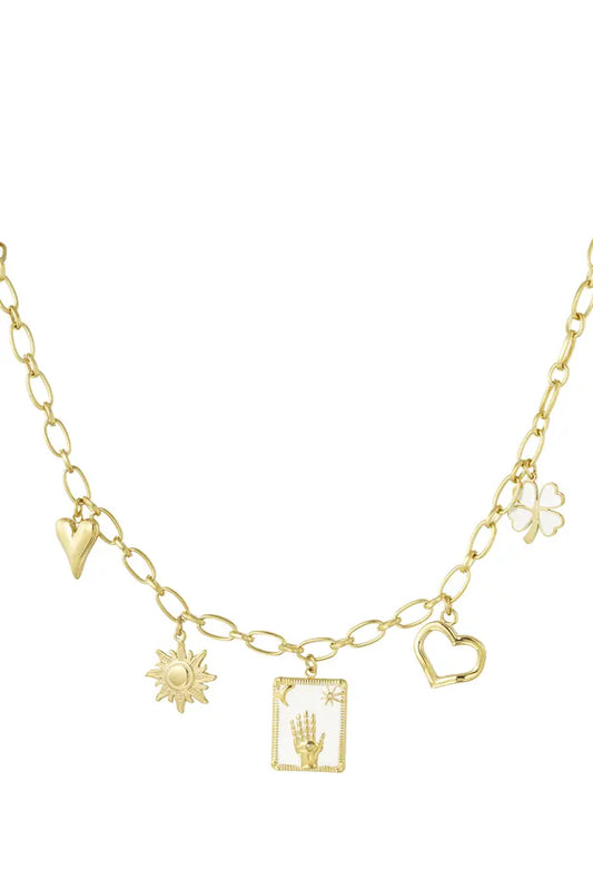 COLLIER CHARMS MANO