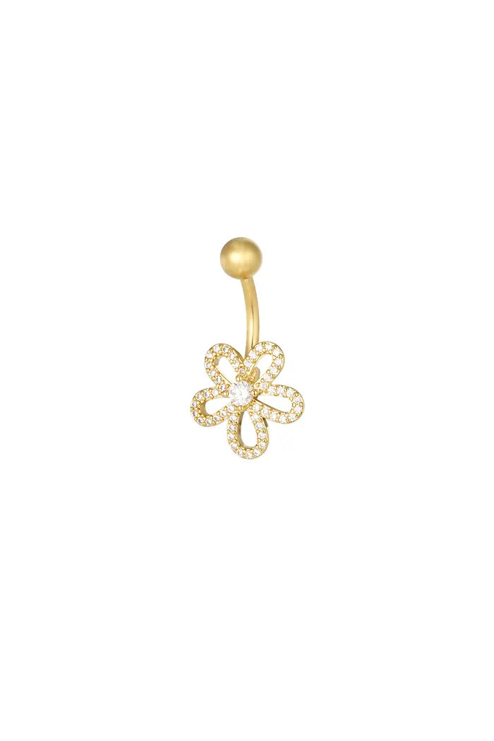 PIERCING NOMBRIL FLEUR CHARME