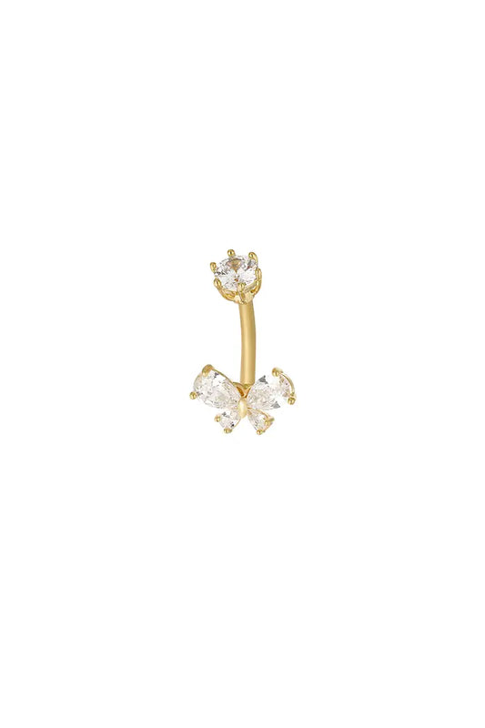 PIERCING NOMBRIL PAPILLON CÉLESTE