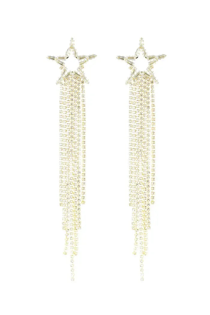 BOUCLES D' OREILLES ÉTOILES FESTIVES, BOUCLES D'OREILLES, Earrings, SHANI BEAUTY COLLECTION