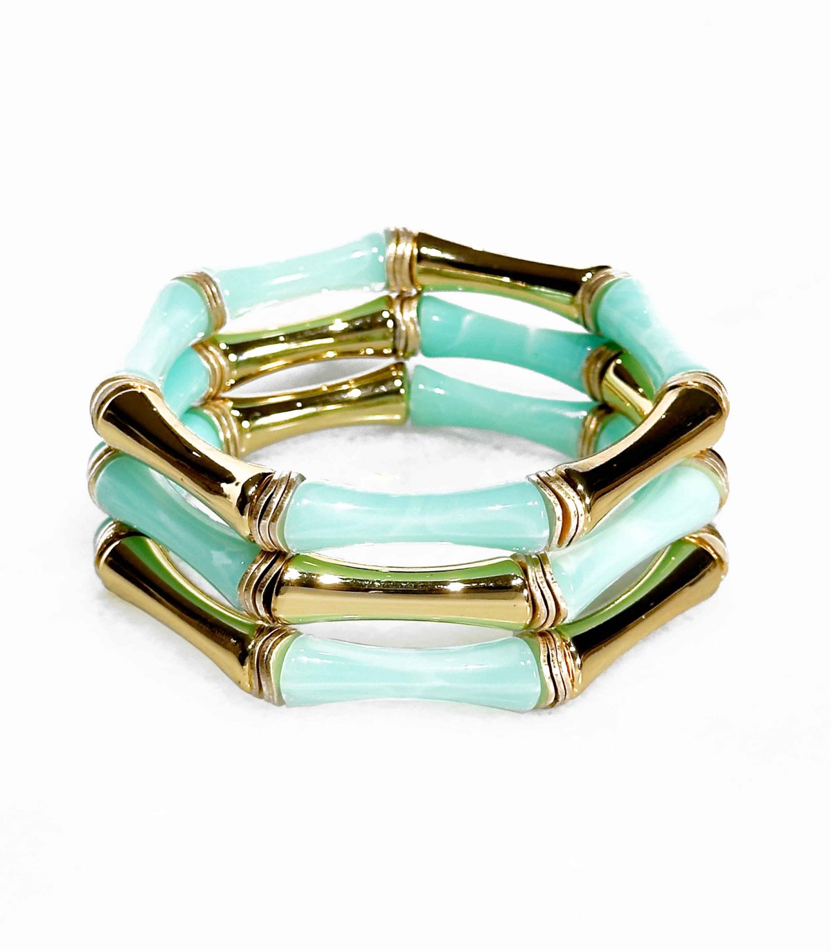 BRACELET ACRYLIQUE FACON BAMBOU #III