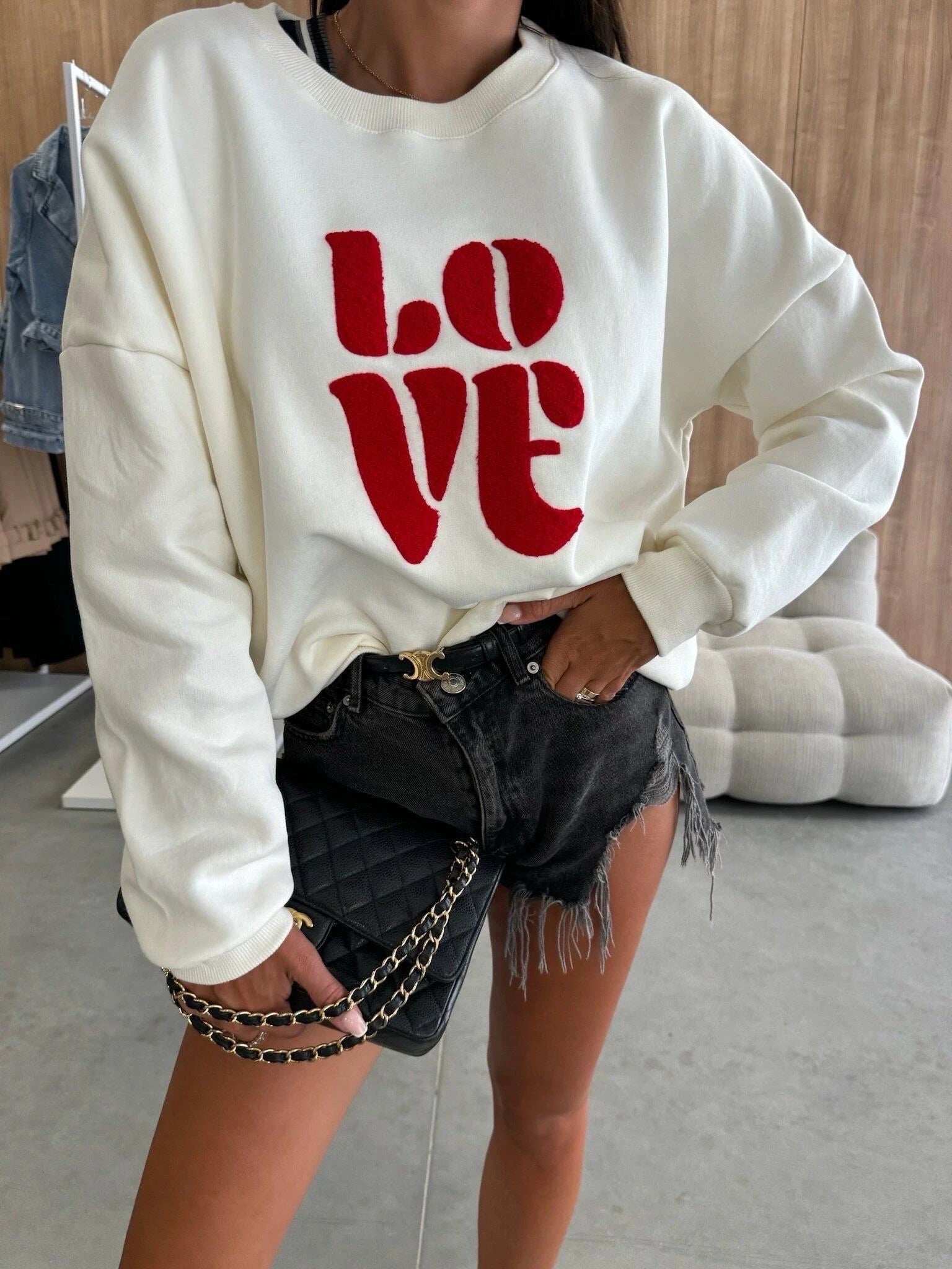 SWEATSHIRT LOVES, pull, Sweatshirts, SHANI BEAUTY COLLECTION